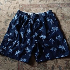 Men's Newport Blue 7" Swim Pool Beach Trunks size L
